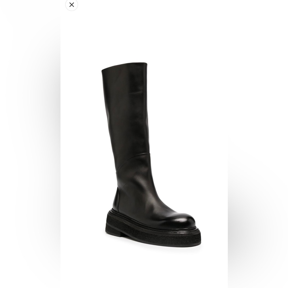 Marsell chunky sole knee length boots